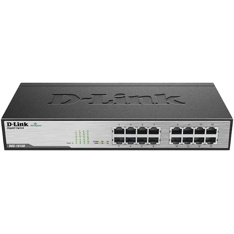 D-LINK 16PORT 10100 DESKTOP SWITCH - 16 PORTS Mascom International.webp